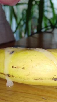 A Gay Dream Comes True. a Highly Potent Premium Sperm Donation for Your Banana Split..mp4