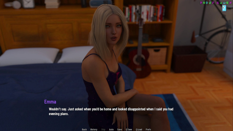 Porny Games: Hari Universiti oleh Greebo - tegar dengan ibu tiri di dapur 21