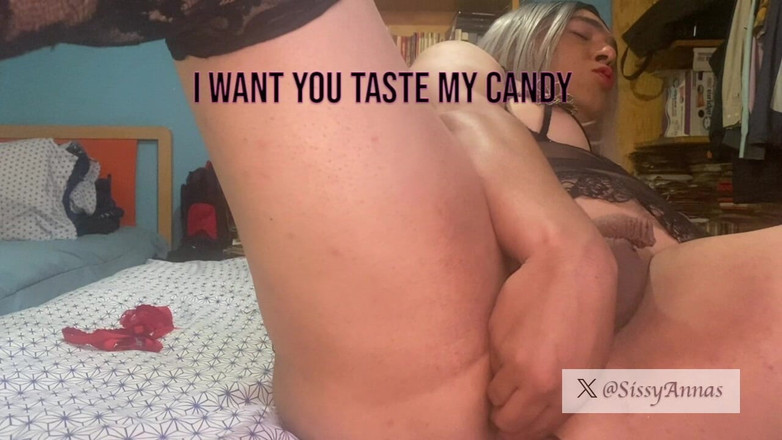 Sissy Anna Sophia: बेब सिसी गुदा संतुष्टि और अंत में आता है