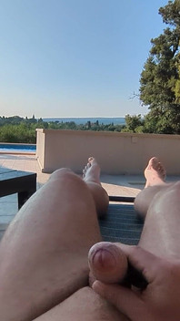 Quick Wank with a Wonderful View