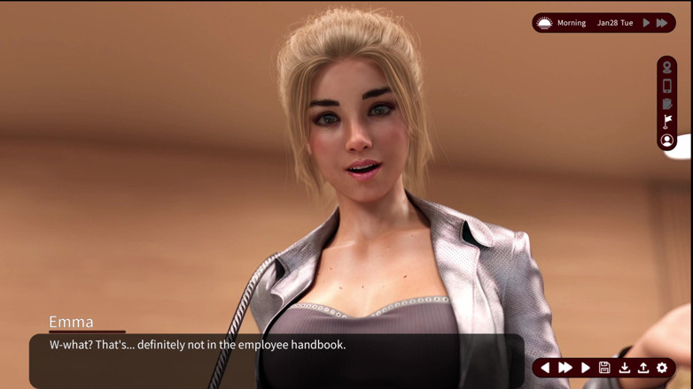 Wickedgammes studio: หัวหน้าของฉันอยากเย็ดเมียฉัน Part 26