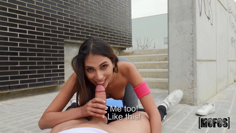 MOFOS: Mofos - Assisting with Outdoor Sexercise Baby Nicols Is One Hot...
