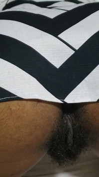 Anale kronieken van harig poesje, deel van poesjes close-up