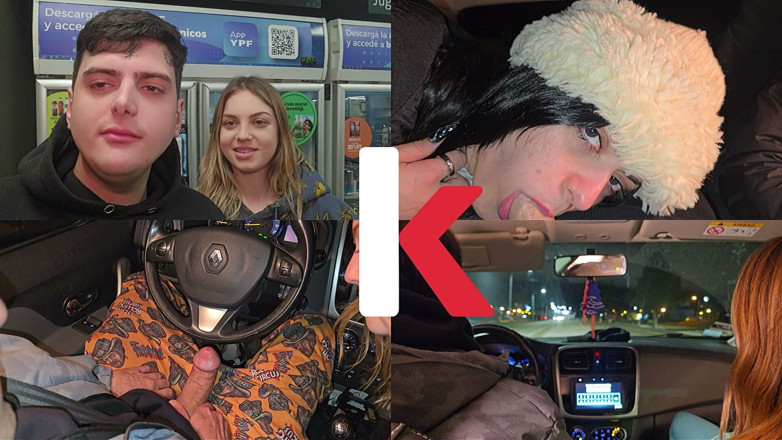 Knock Knock Club: Dirty Sluts Sucking Dick in the Uber Before Party! Knock...