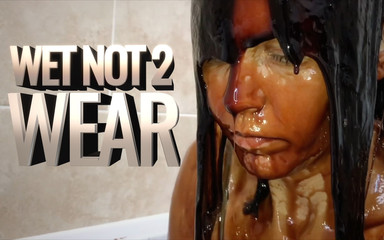 Wamgirlx: Wetlook sprcha a Chocolate Dip!