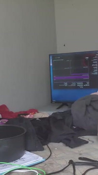 Bubble Butt Boy Turns His Belly Into a Ball