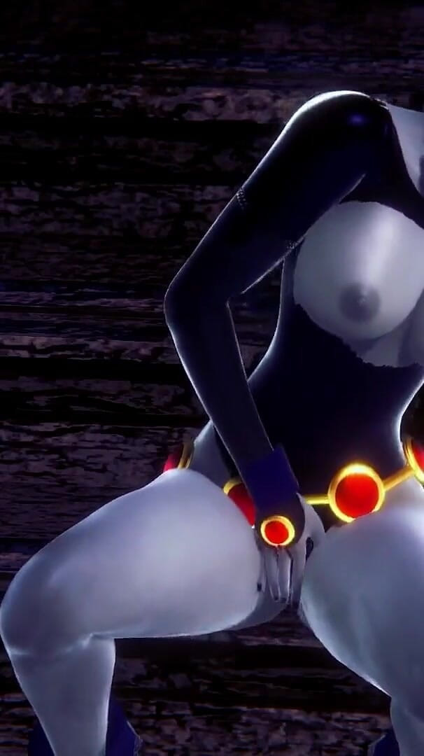 Raven Fingering That Pussy | Titans 3D Porn (Wraith ward)