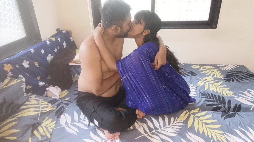 Romance with Deepthroat Blowjob, Pussy Fucking and Hot Sex (Horny Indian Couple)