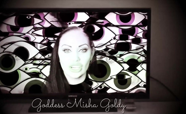 Goddess Misha Goldy: 한심한 외로운 저카홀릭에게 굴욕적인 JOI!