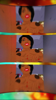 Big Butt Mash up 2D/3d/ai