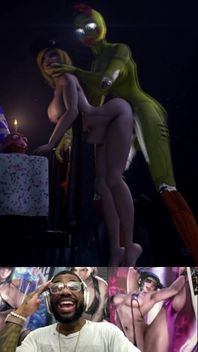 Hard Cock Futa Chica Fucks the Hell Outta the Big Breast Security Guard