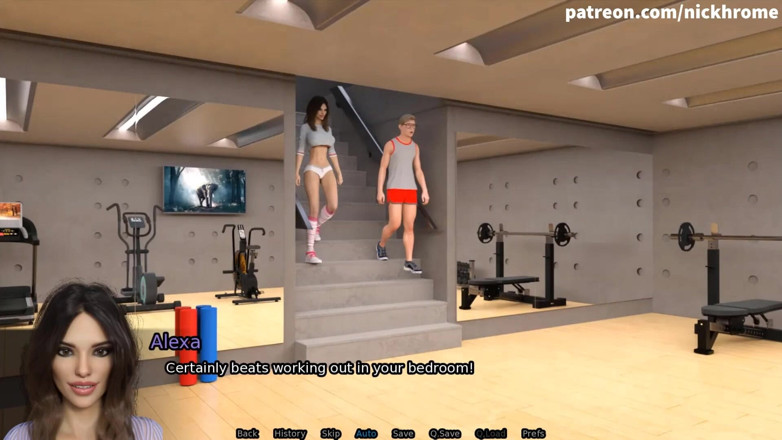 Visual Novels: SexBot 18 - seks phitnes
