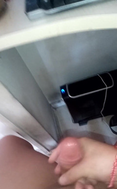Todays halloween wank and cum