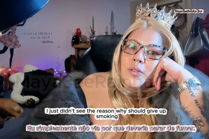 Goddess Maya3ee Rainha: Diamonds on My Lips Bunda Fatal in Your Face - Come...