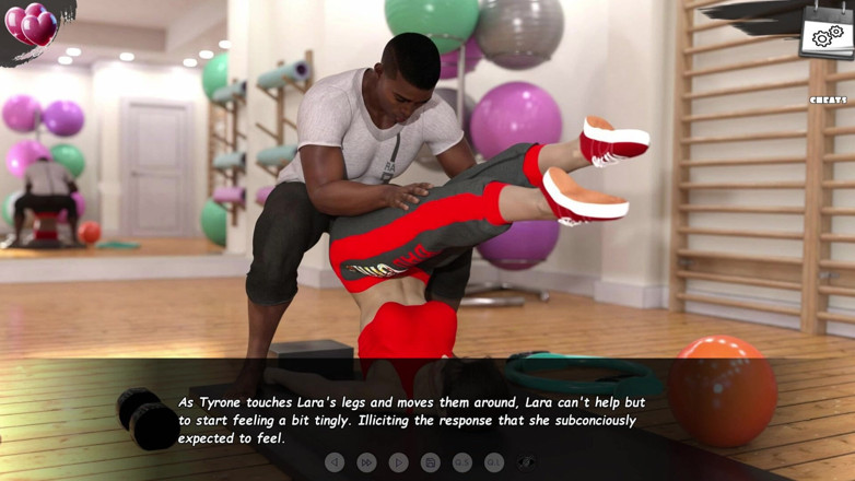 3D Cartoon Porn: Burning Boundaries 31 - Miranda und Lara yoga-session und Angelicas sexy Fotoshooting