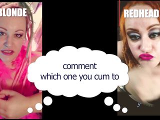 Camp Sissy Boi: Comment which one made you cum blonde or redhead straight...