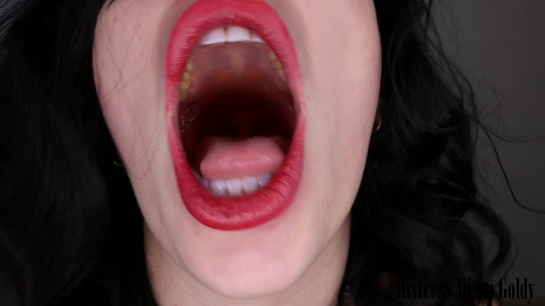Goddess Misha Goldy: Magic lipstick trance from Voodoo witch to get your seed...