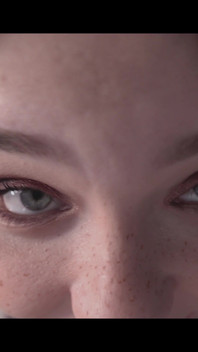 A Girl Is Messing with a Macro Camera