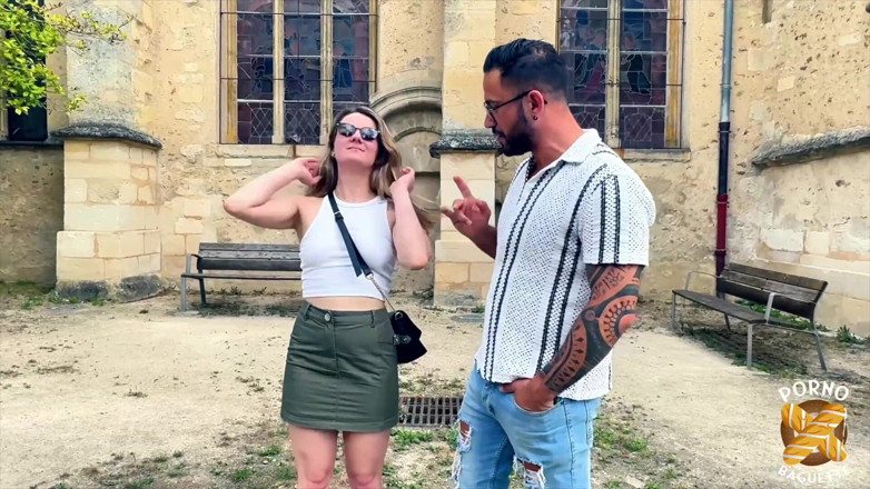 Porno Baguette: Cat in mini, splendida bionda, ama il cazzo duro