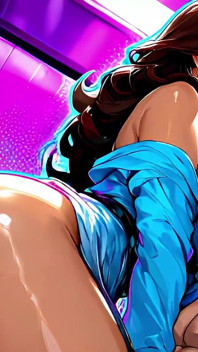 La miLF sposata incontra l'ex ragazzo in ascensore e si riempie di sborra - Ai Animation