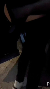 Stunningly Beautiful, Sexy, and Submissive Wife in Stockings and High Heels-flashing, Car Sex, and Internal Ejaculation.