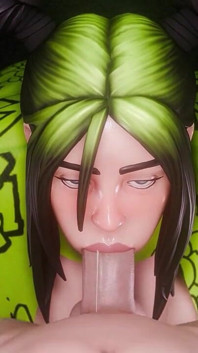 Fortnite billie schlampiger blowjob pOV 3D-animation