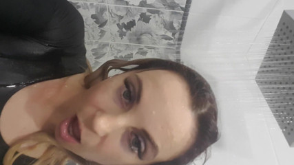 LarisaCum: I'm wet in a latex bathing suit and I am...