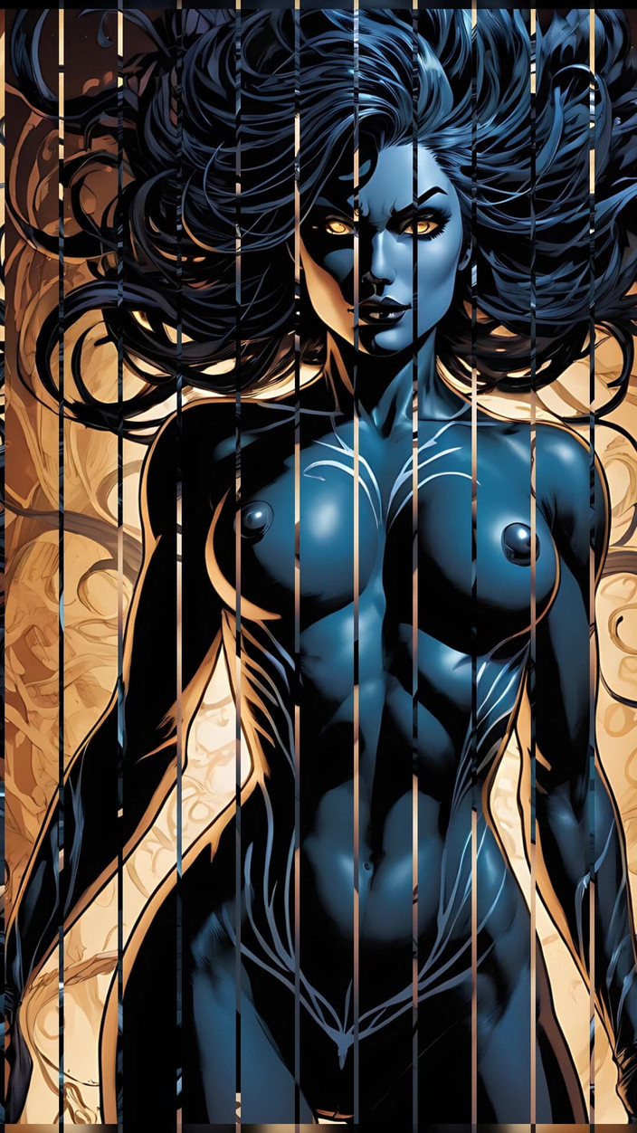 LustRender: ヌードナイトワールシャドウテンドリルズ