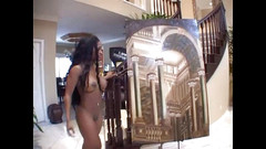 Africans Orgasm: Ebenová princezna si vezme velkého pevného bílého ptáka