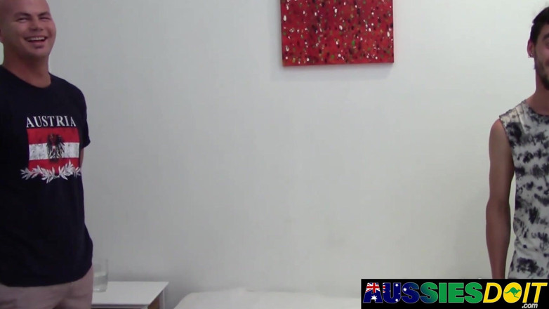 AussiesDoIt: Muscular Australian Colton Fucks Xavier Sweet Asshole