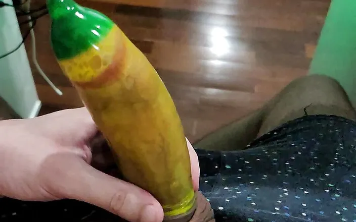 Lkdick8: Solo Boy Condom Video.