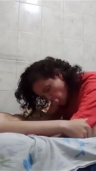 Hiddn Camera for Slutty Stepmom Who Wants to Eat Her Stepson's Cock
