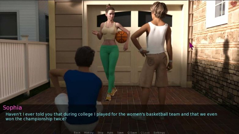 Visual Novels: A wife and stepmother part 33