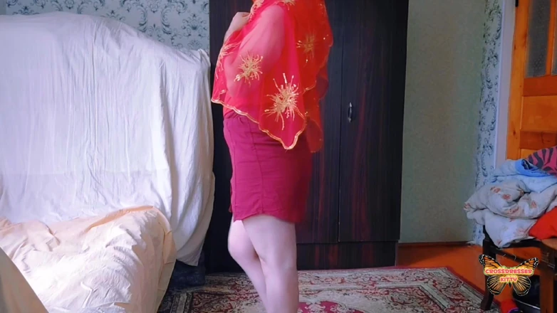 Kitty_Cross: Crossdresser Kitty Amateur Teen Femboy Model Loves Making Hot Sexy...