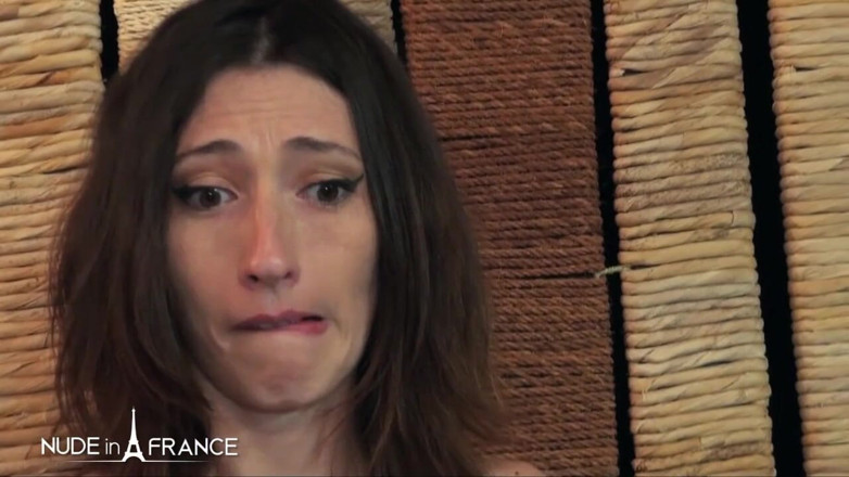 Nude in France: Sexy small titted 30 yo brunette slut gets her ass pounded...