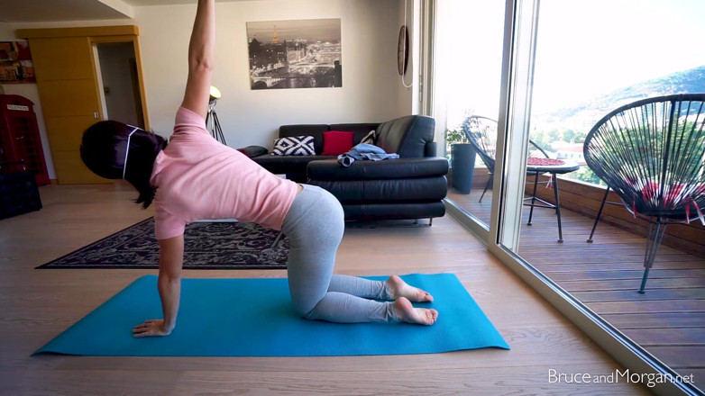 Bruce-and-Morgan: Morgans natte ochtendroutine