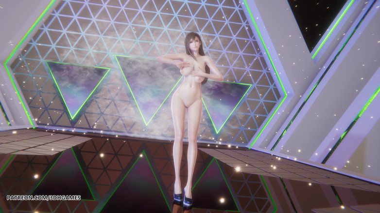 3D-Hentai Games: [Mmd] Chung Ha - Algoritmul Tifa Lockhart Sexy Naked Dance Final...
