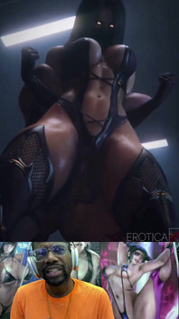 Mileena Gets Her Tasty Bald Pussy Fucked From Behind