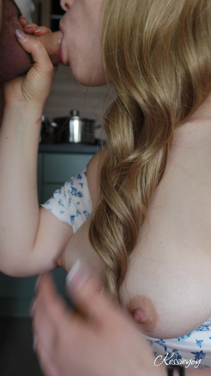 Kessieyoy: Stepsis Loves to Swallow All My Cum While Giving Me...