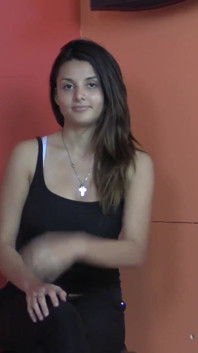 Teen Lilly 18 on the casting - Part 1