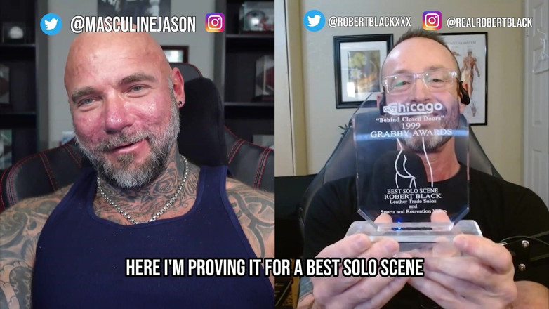 Raw and Uncensored with Masculine Jason: Porn Star Confessions - Robert Black Episode 26