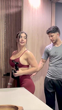 Passionate Sex with a Stranger After the Gym - Danner Mendez and Iris Rodriguez