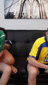 Cheated on My Nerdy Boyfriend with His Best Friend While We Watched the Game