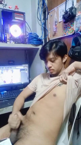 Fleshlab studios: Asia Twink Get His Own Cum