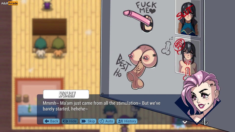 LewdArcade: Third Crisis Porn Game Gallery [part 03] Jenna - Townhall Sex Seances Collection