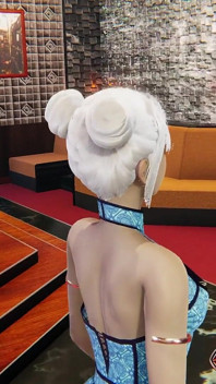 Blondynka Mina Powolny język Likcking My Cock + Głębokie gardło wytryski Animacja 3D