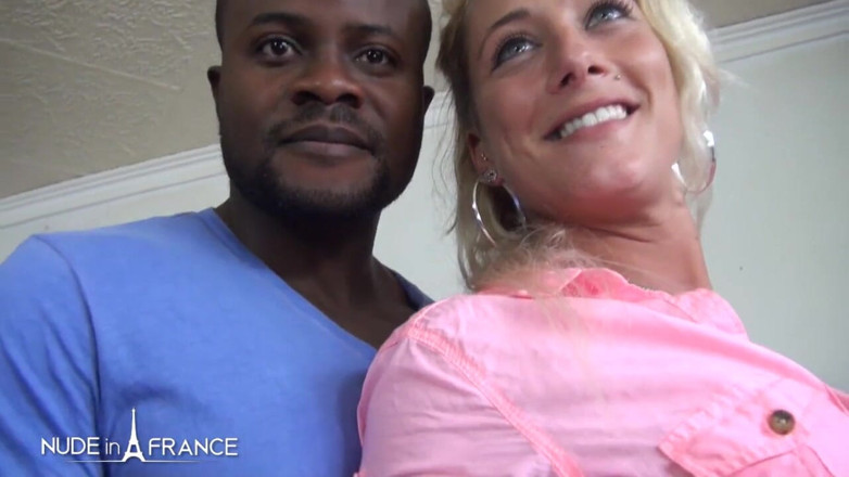 Nude in France: Anal casting couch of a sublime blonde getting analized by...