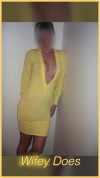 Wifey Amazing Hot Yellow Short