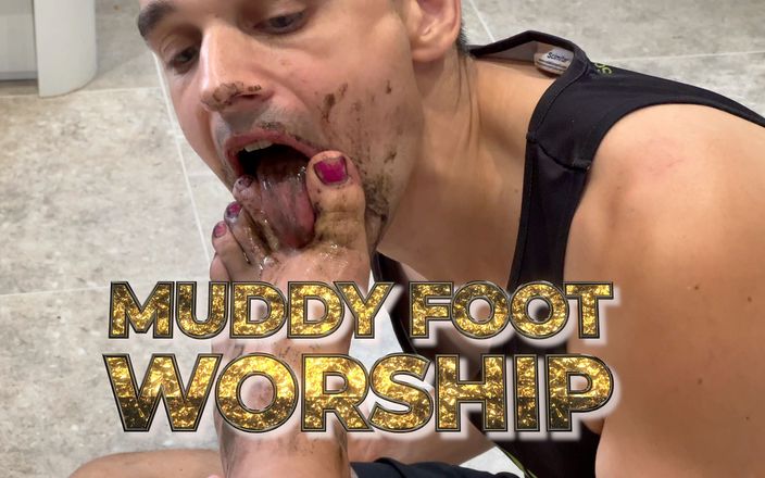 Wamgirlx: Extrem smutsig fotslickning - du kommer att rengöra mina fötter