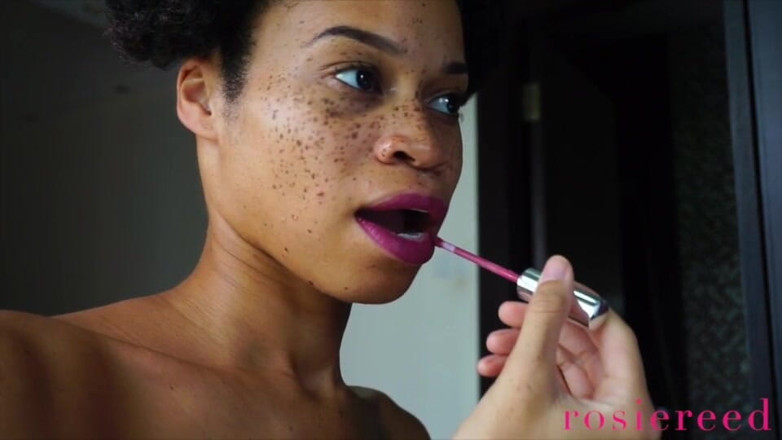 Rosie Reed: Perfect Lipstick Ignore- Goddess Rosie Reed Ignores You While Putting...